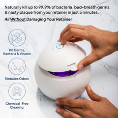 Aligner cleaning with ShinePod ultrasonic cleaner