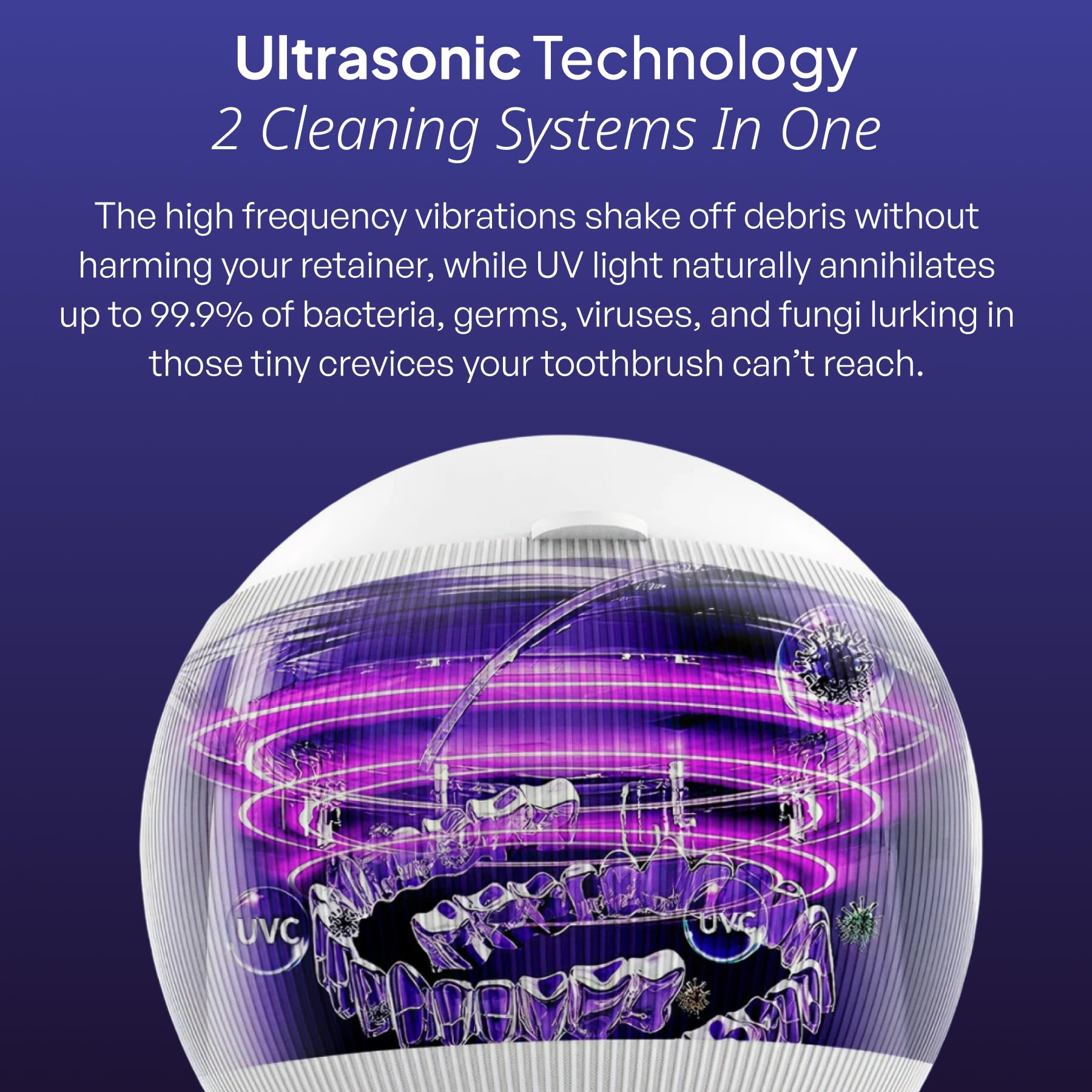 Mouth guard cleaning with ShinePod ultrasonic cleaner