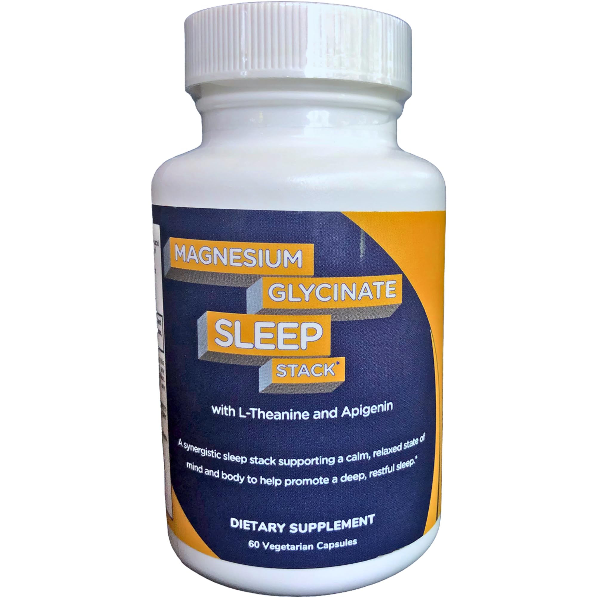 Bottle of Shining Solace Magnesium Glycinate Sleep Stack