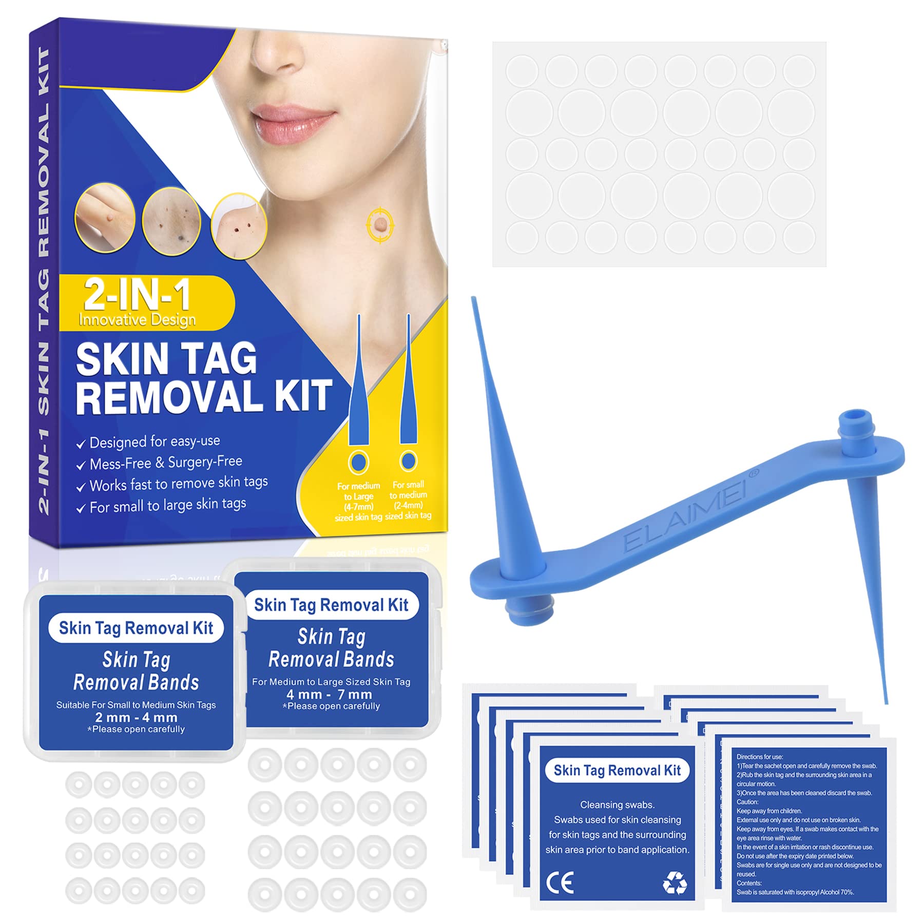 SHISUIZHE Skin Tag Remover device front view for at-home treatment