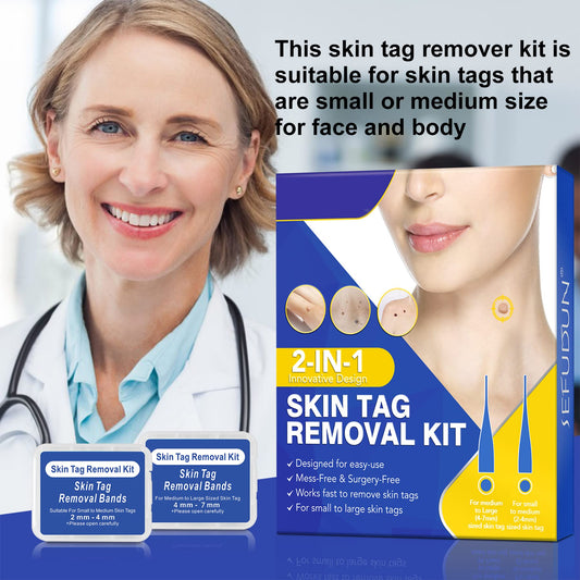 SHISUIZHE Skin Tag Remover pen in use for safe, convenient home use