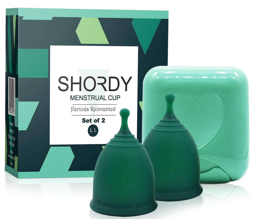 SHORDY large-capacity cup for heavy-flow protection all day
