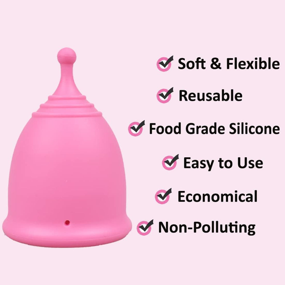 Close-up of SHORDY silicone cup highlighting soft, skin-friendly material