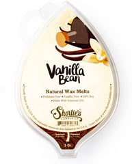 Front view of Shortie's Vanilla Bean Soy Wax Melts 3 oz bar