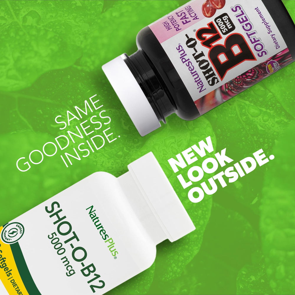 Side view of Shot-O-B12 bottle