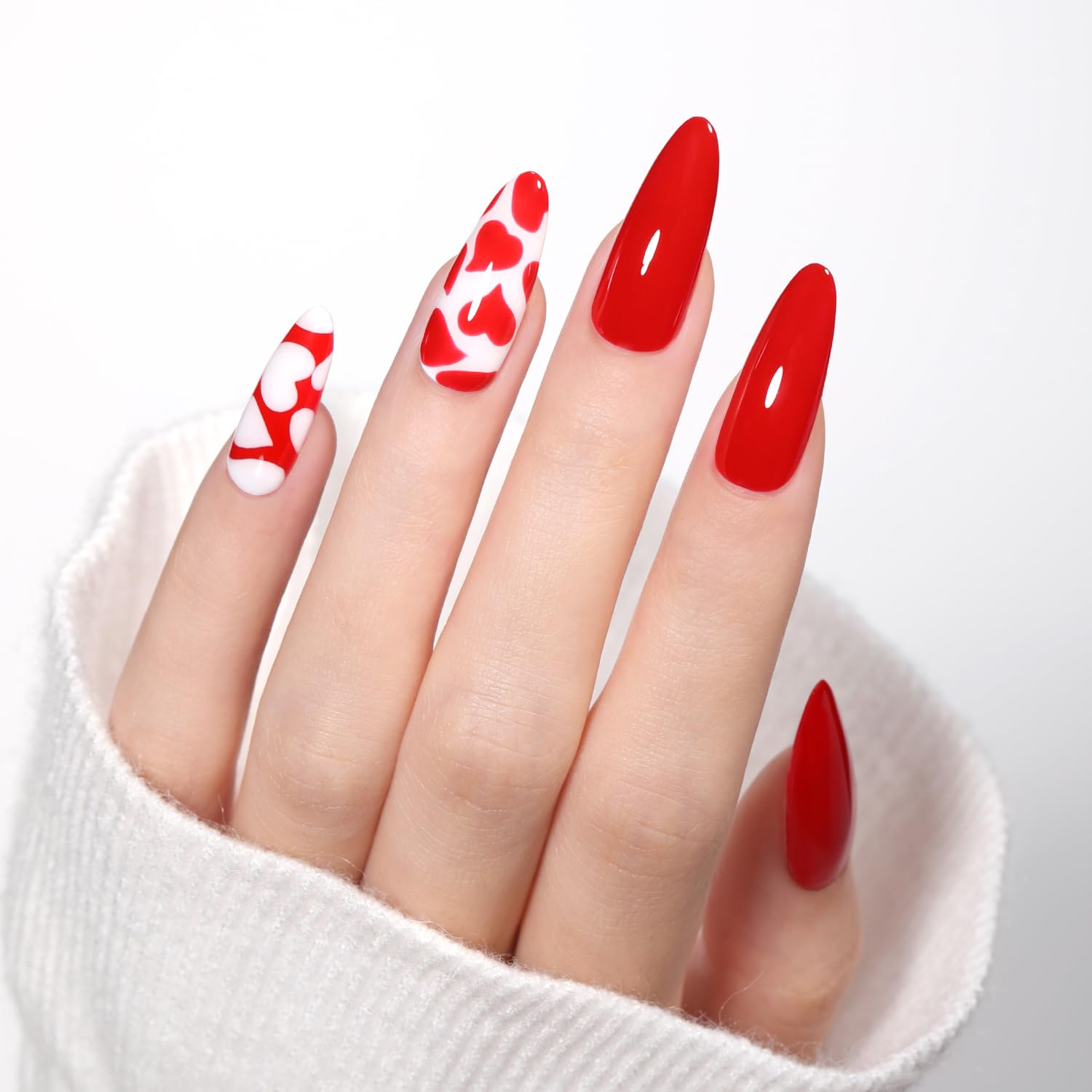 SHOYUM red bottle adds bold color option for statement manicure.