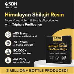 Zero sugar Shilajit resin with dosing spoon