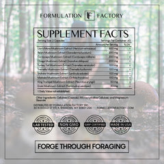 USA FDA-registered facility badge for Shroom Vroom production