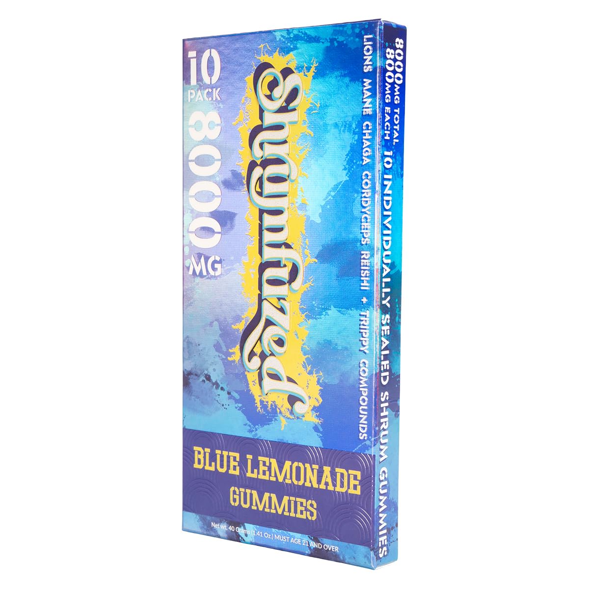 Gummy for immune support, focus, memory, and natural energy