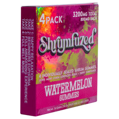 Ingredients and mushroom blend of Shrumfuzed nootropic gummy