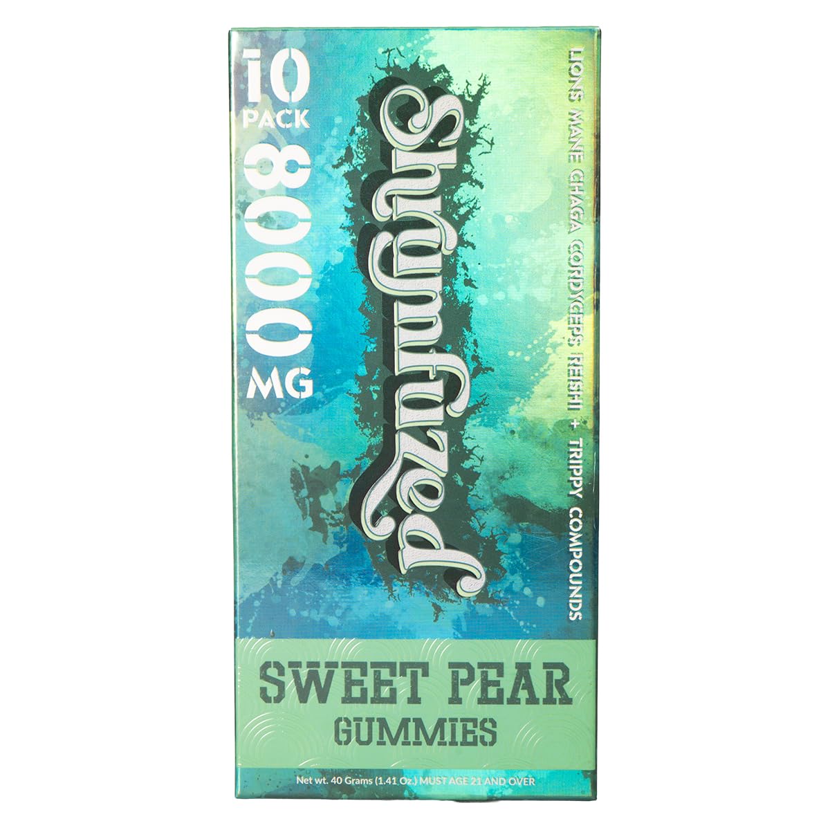 Gummy featuring Chaga mushroom