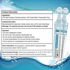 Shusher Care wound cleaning saline for gentle cleansing of small cuts