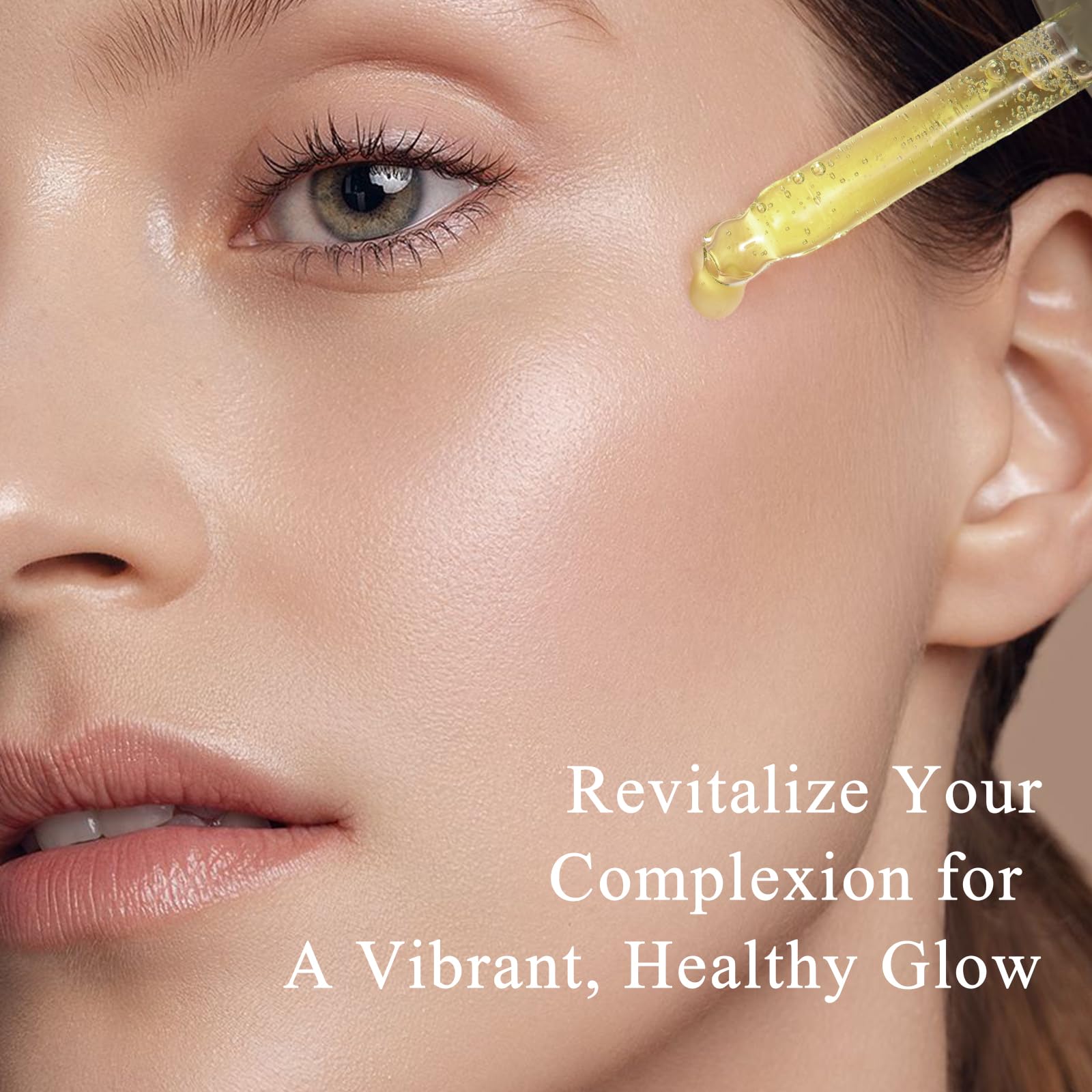 SHVYOG Vitamin C Turmeric Serum vanity shot illustrating convenient daily routine