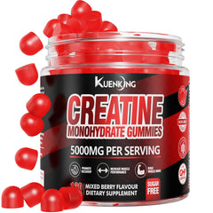 SIAUWE KUENKING Creatine Monohydrate Gummies bottle label