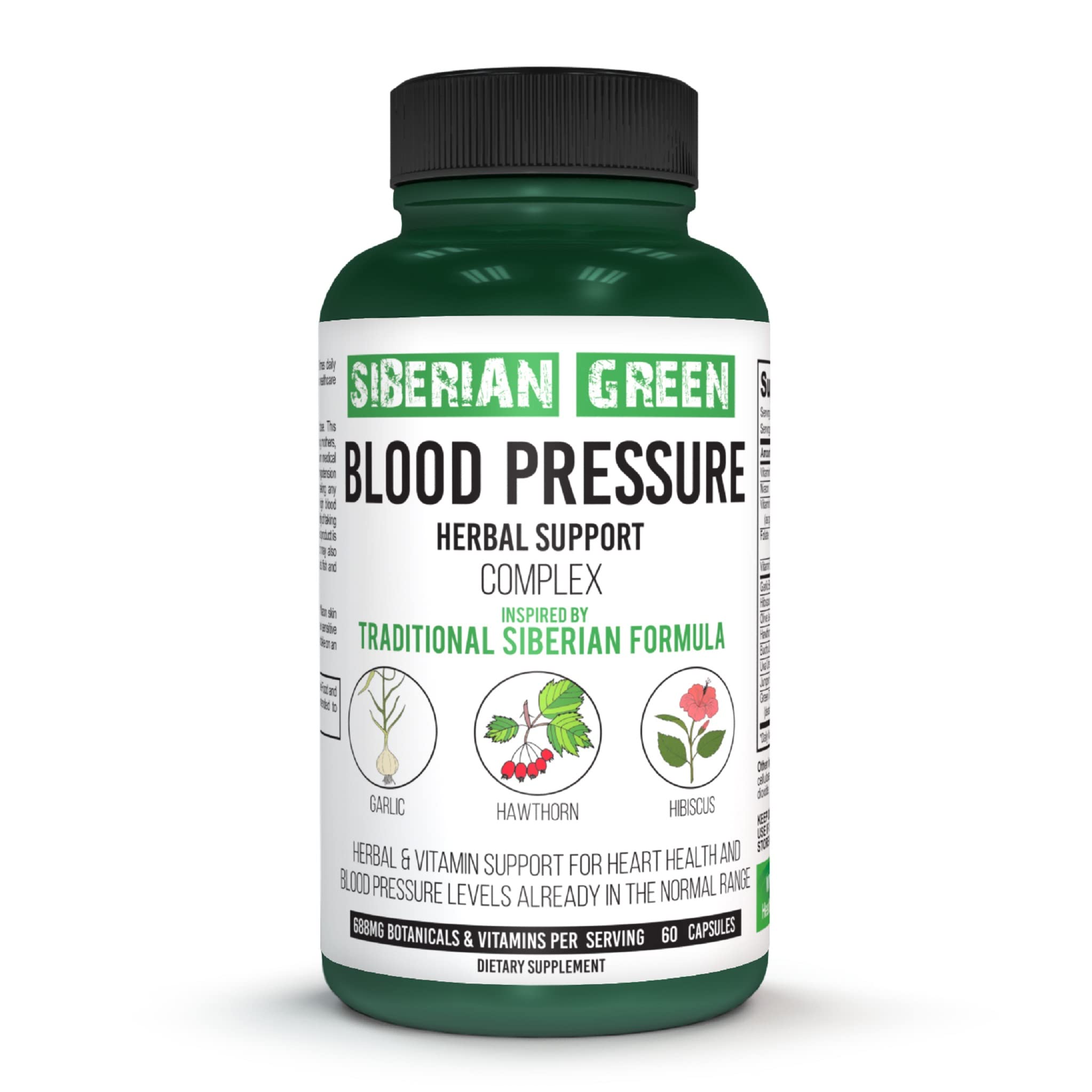 Close-up of herbs: garlic, hawthorn, hibiscus for cardiovascular health