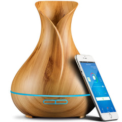 Sierra Modern Home Smart Diffuser with 400ml tank and LED ring
