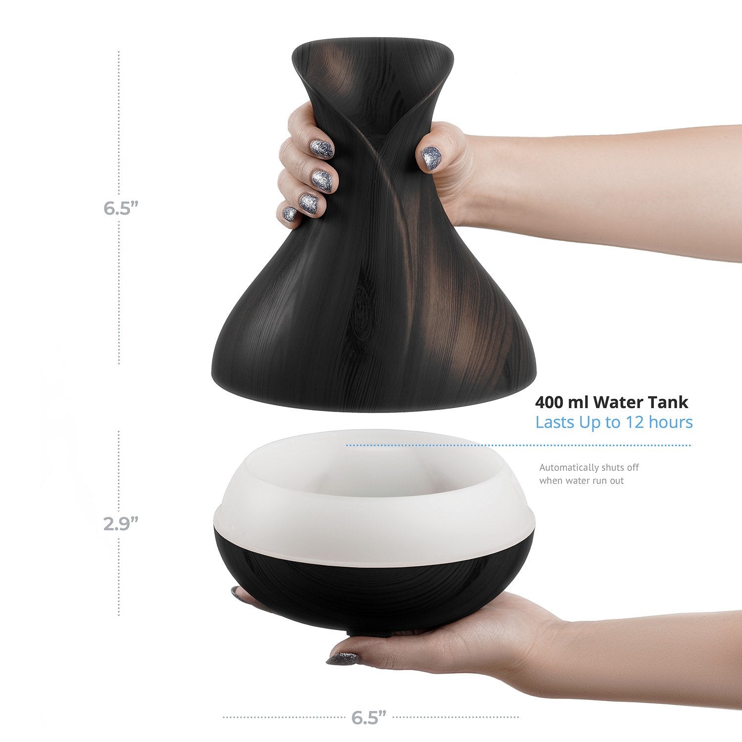 Mobile app control interface for Sierra Smart Diffuser