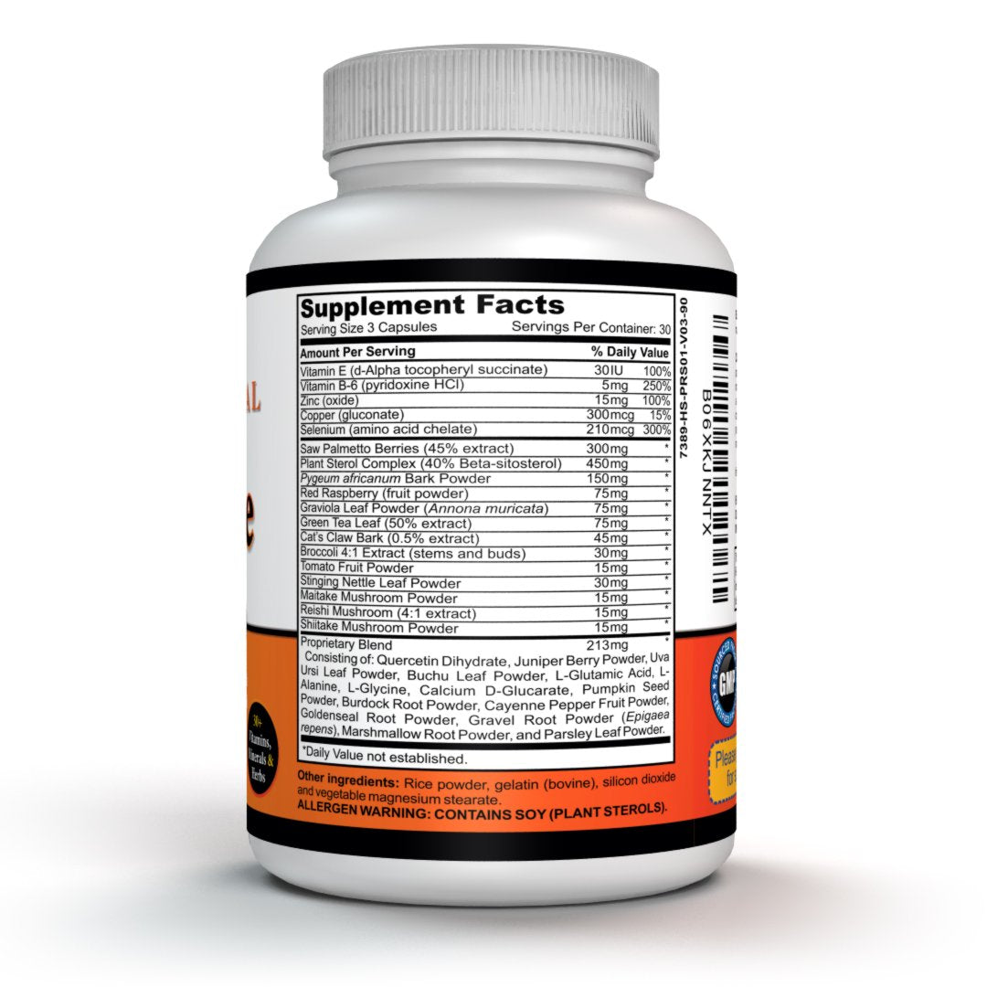 Beta Sitosterol plant sterol complex capsules