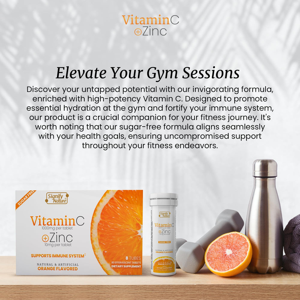 Third-party testing seal and purity potency certification for Vitamin C with Zinc.