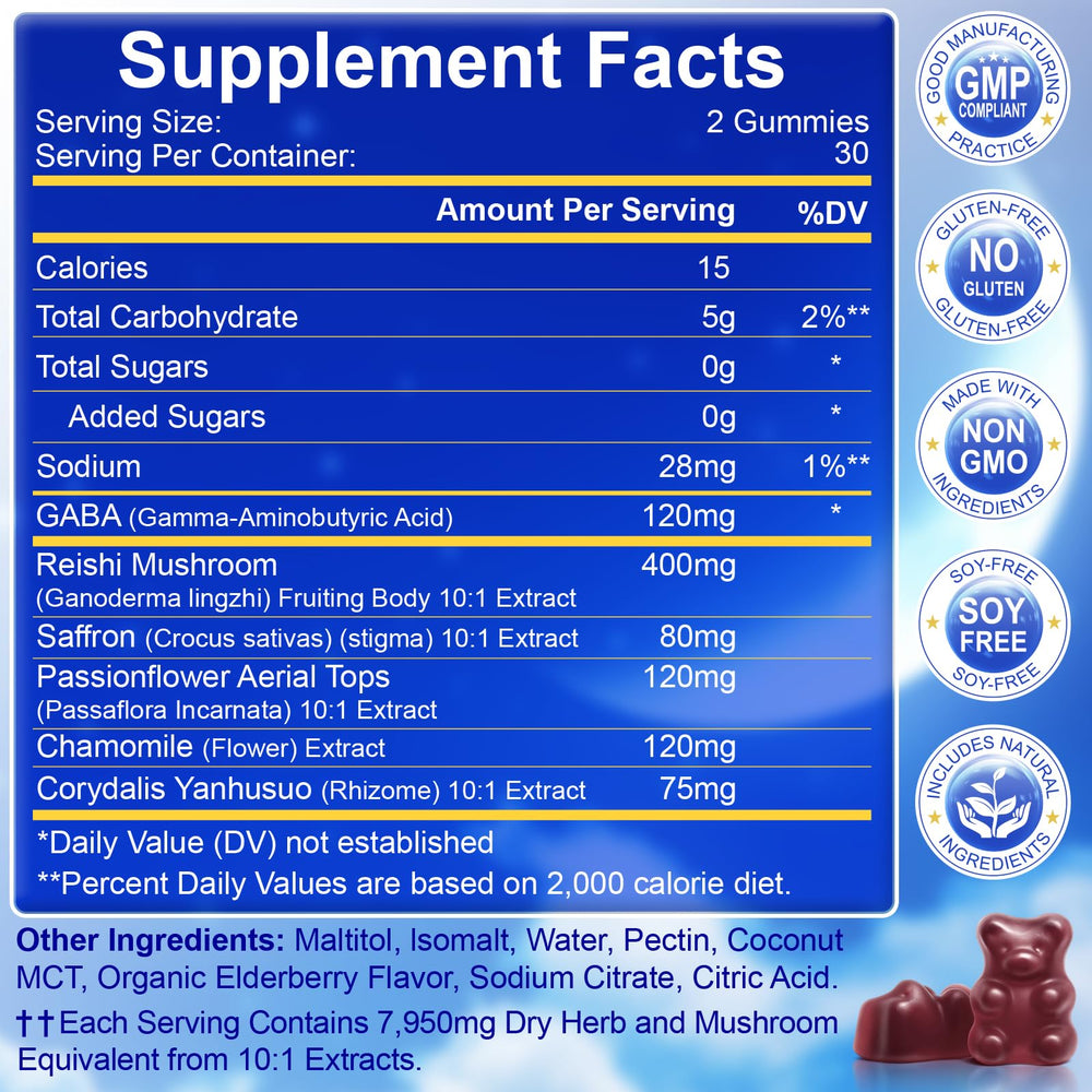 Close-up of elderberry-flavored SIGNILIFE gummies