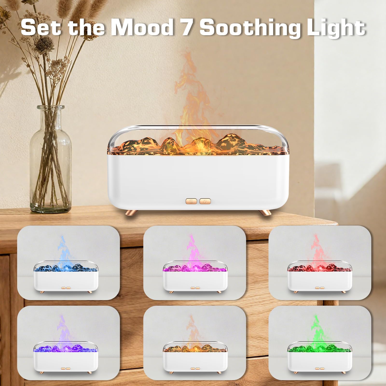 SIHUADON diffuser auto shut-off adds safety during use