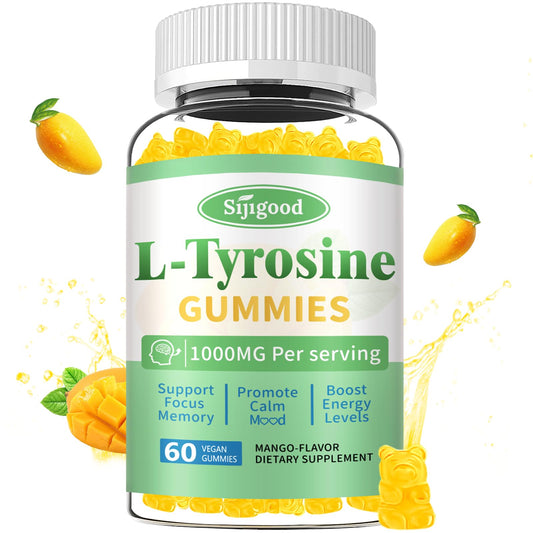 Hero shot of Sijigood L-Tyrosine Gummies bottle