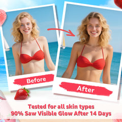 Two gummies a day serving for self tanning