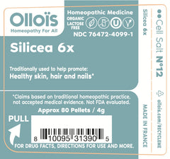 Ollois Organic Vegan Kosher packaging of Cell Salt #12