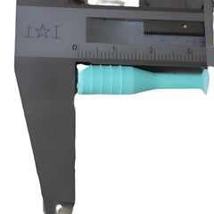 Close-up of silicone plunger for safe lens removal