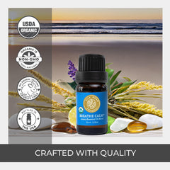 Diffuser emitting Silk Road Breathe Calm essential oil
