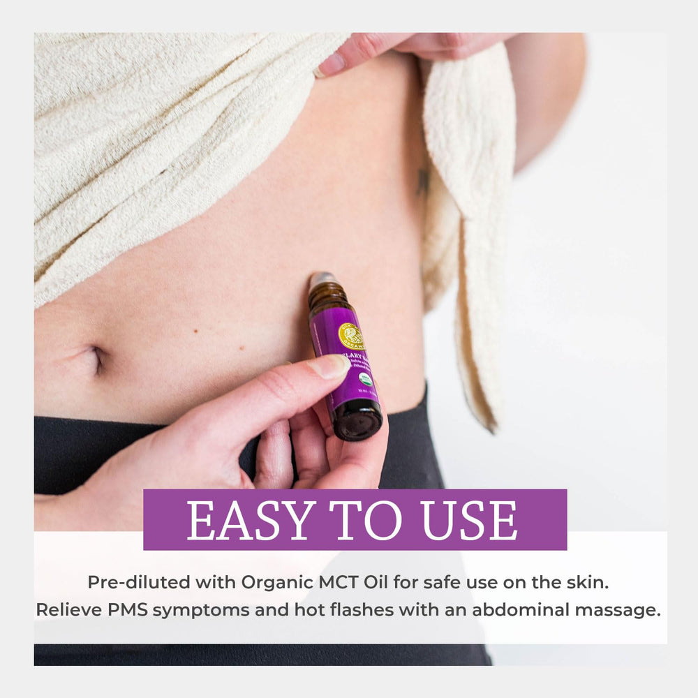 Travel-friendly 10 ml aromatherapy roll-on