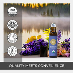 Travel-friendly compact essential oil roller