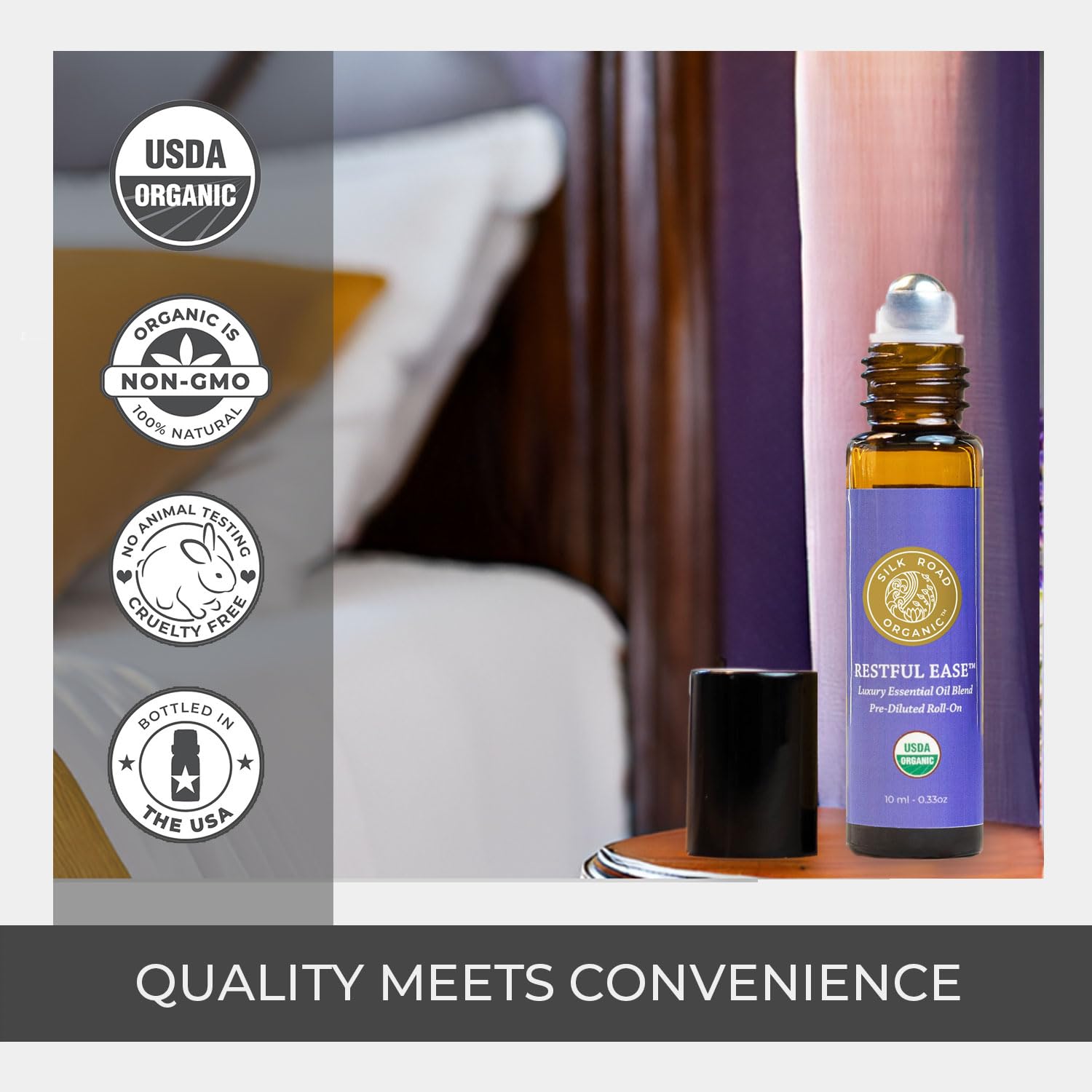 Bottled in the USA under USDA Organic guidelines