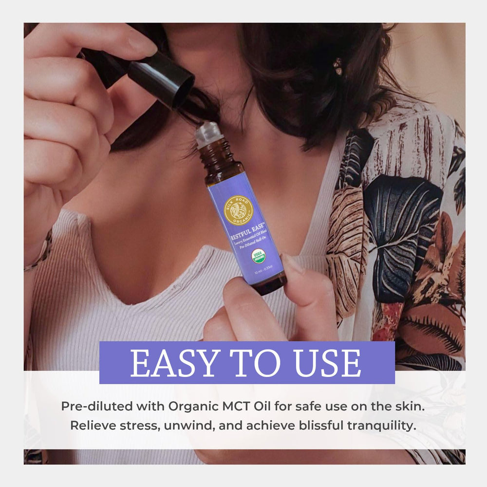 Travel-friendly 10ml aromatherapy roll-on
