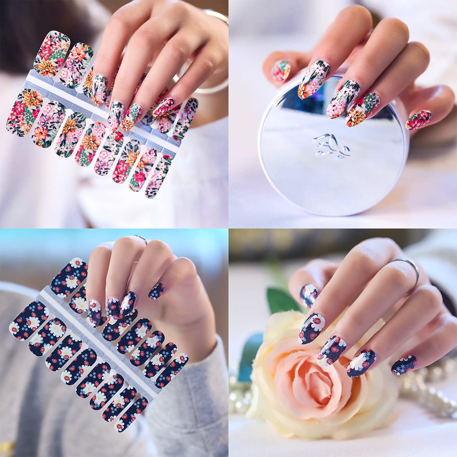 SILPECWEE five-sheet pack includes 80 pieces for versatile nail sizes.