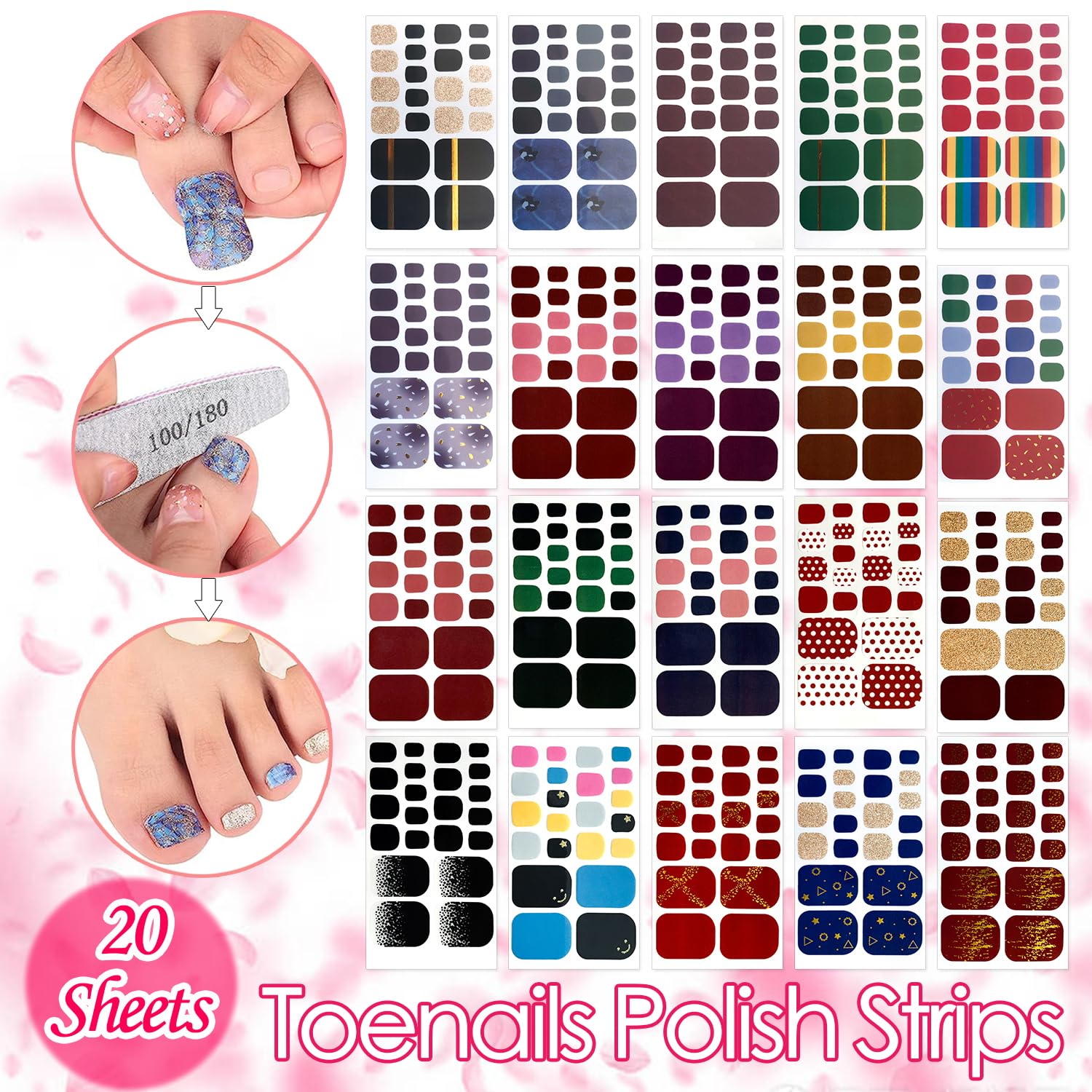 SILPECWEE nail file included for precise shaping and easy finish.