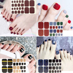 SILPECWEE self-adhesive nail wrap for direct, mess-free application.