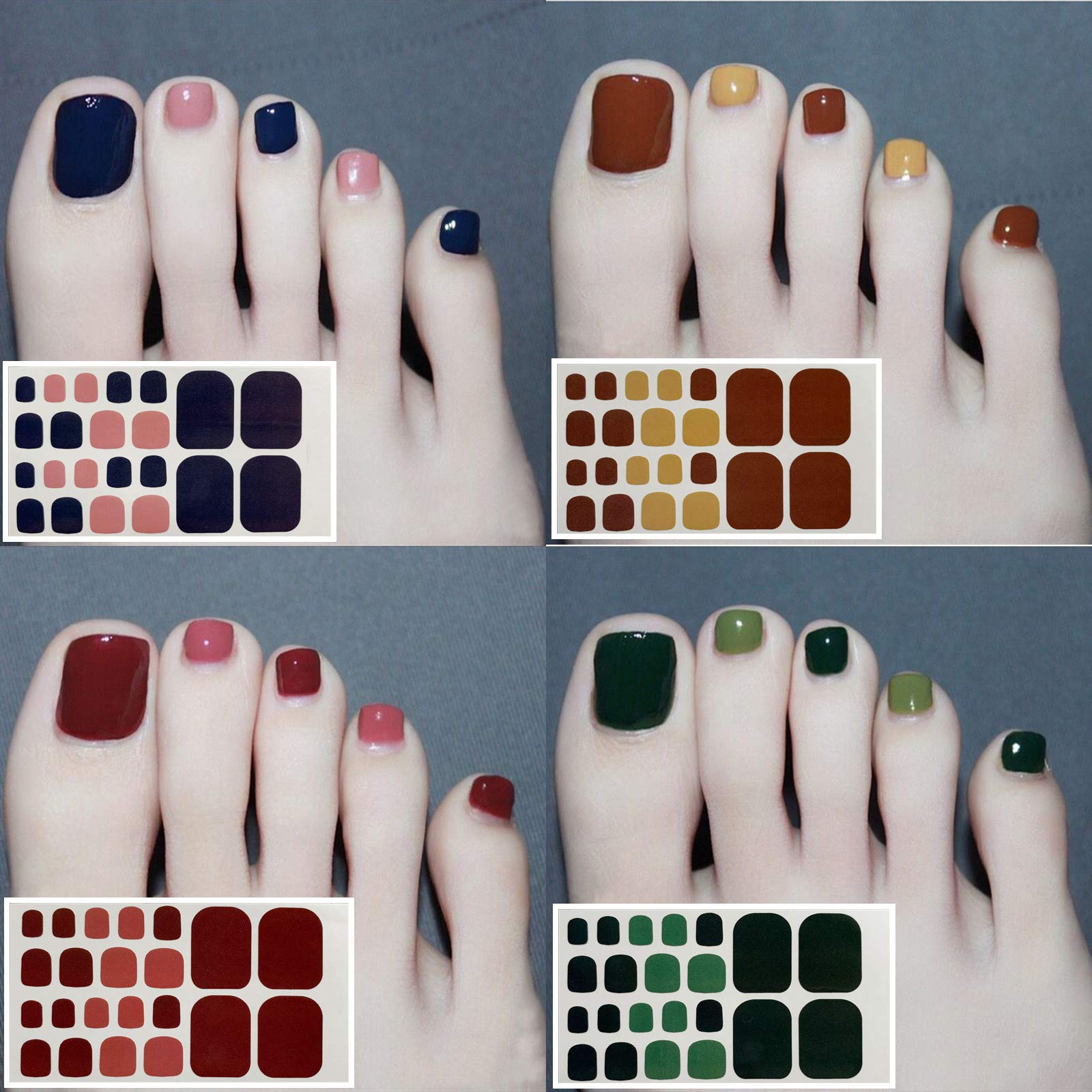 SILPECWEE toe nail strips long lasting wear demonstration