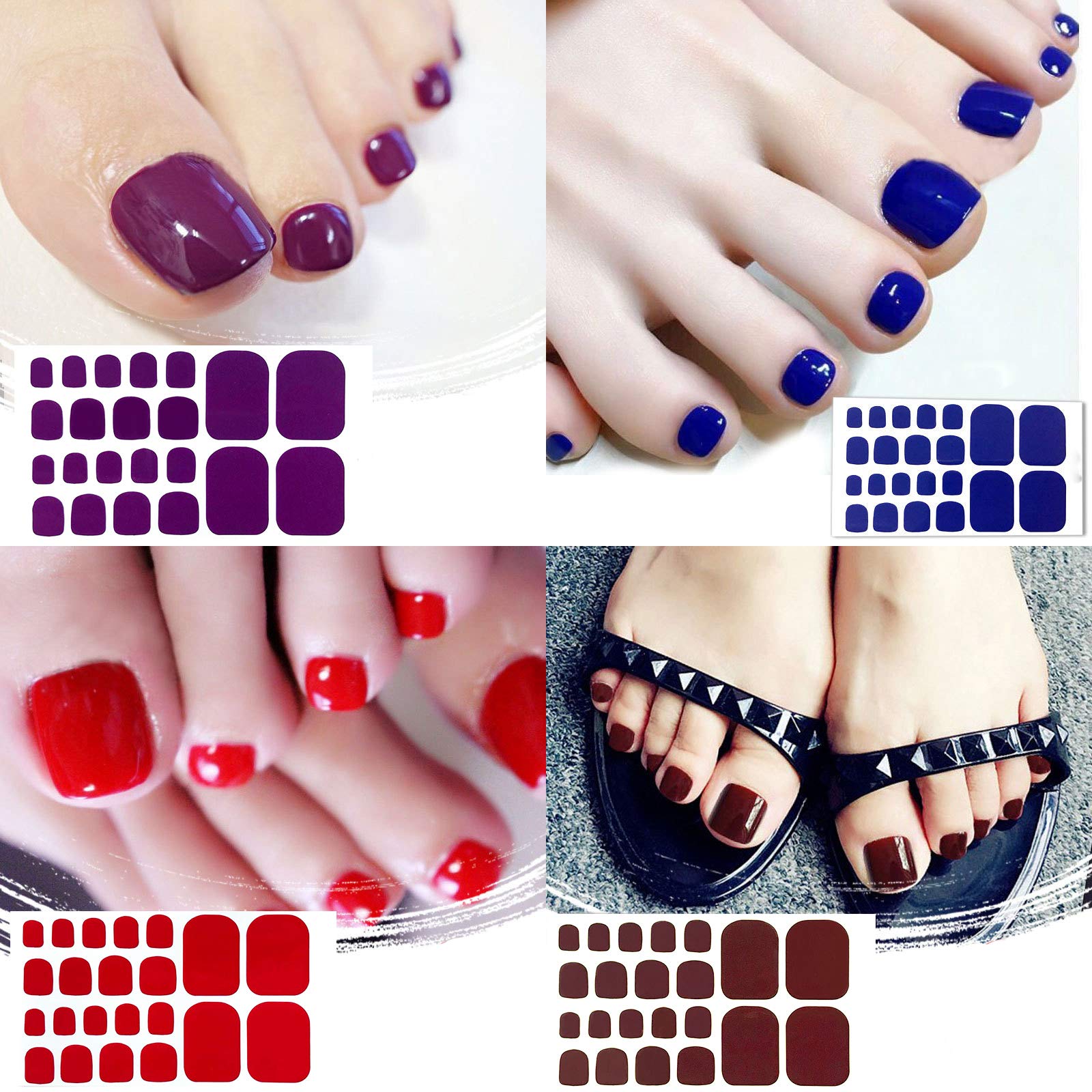 SILPECWEE toe nail strips with no drying time advantage