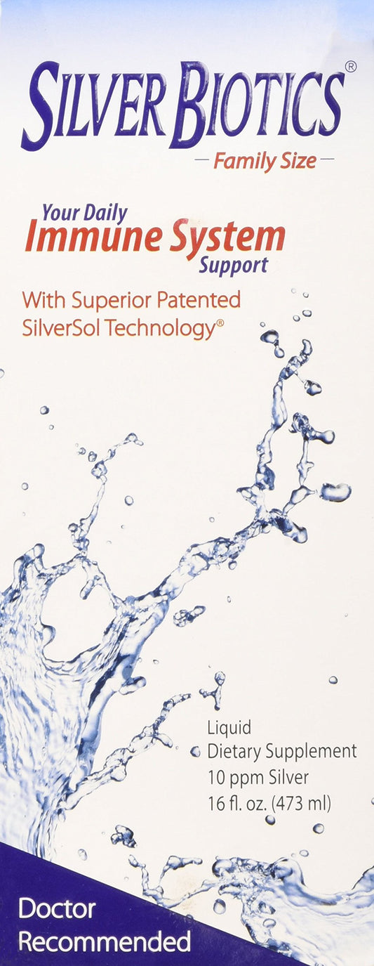 Silver Biotics Immune System Support packaging