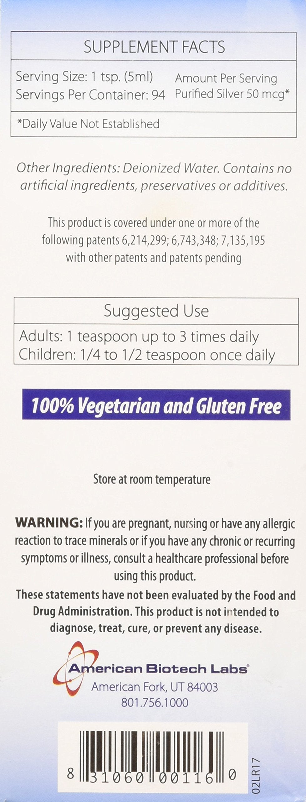 Graphic of SilverSol Nano Silver 10 PPM