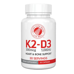 Silver Fern K2-D3 bottle with 60 capsules