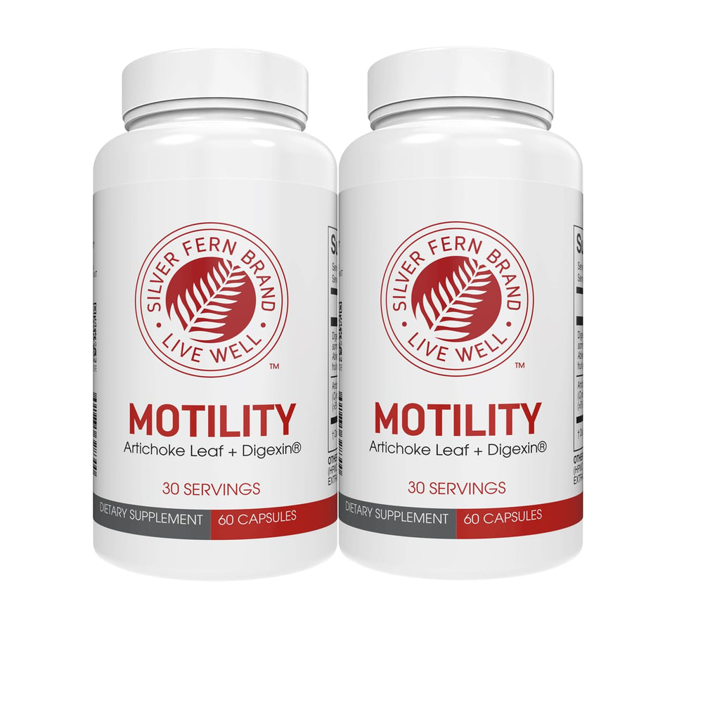 Bottle of Motility by Silver Fern Brand - 120 capsules