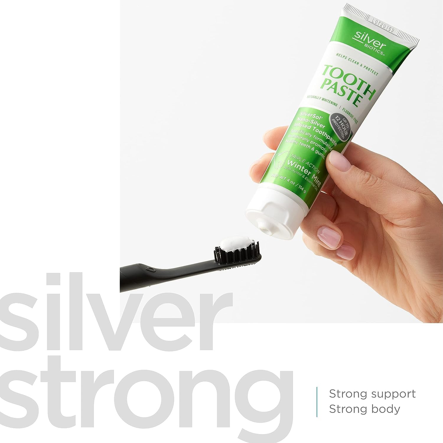Illustration of SilverSol nano-silver 20 ppm