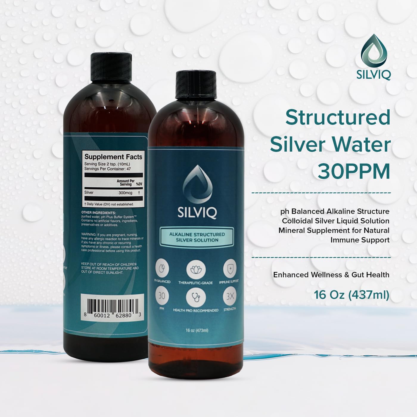 Usage directions and dosage on the bottle label