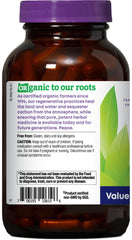 Organic milk thistle with 80% silymarin content label