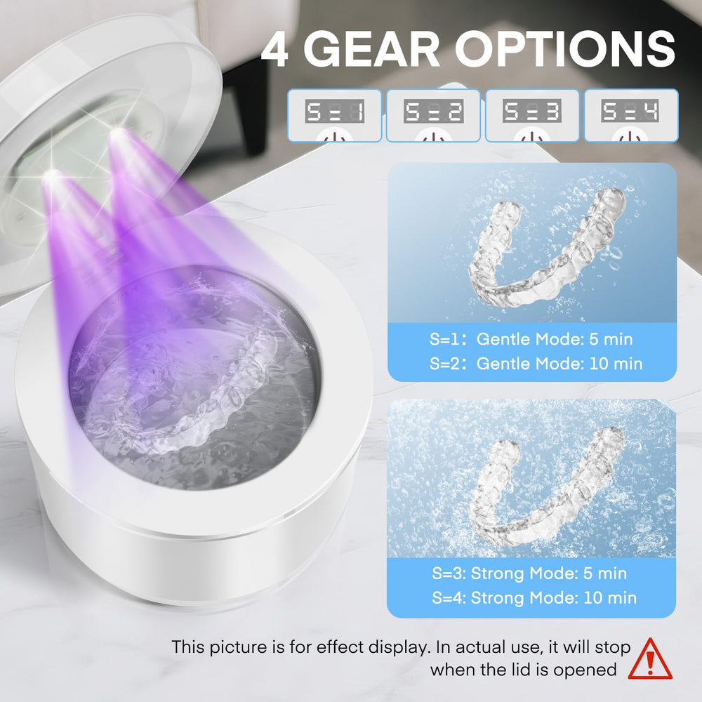 Device displaying S=1 Gentle Clean mode