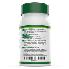 Simlike DIM Hormone Detox capsules close-up highlighting natural ingredients.