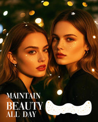 Simpilos Glitter Freckles on cheek deliver a radiant everyday glow.