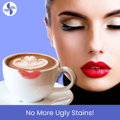 Simplexion Stay On Lipstick Seal applicator demonstrates easy, greaseless application.